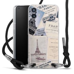 Carry Case Transparent Fabric black/silver