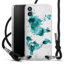 Carry Case Transparent Fabric black/silver