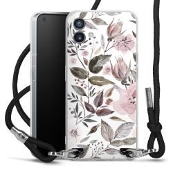 Carry Case Transparent Fabric black/silver