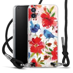 Carry Case Transparent Fabric black/silver