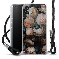 Carry Case Transparent Fabric black/silver