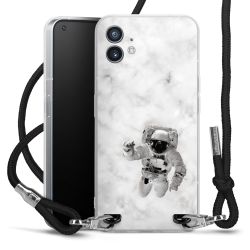 Carry Case Transparent Fabric black/silver