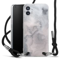 Carry Case Transparent Fabric black/silver