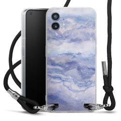 Carry Case Transparent Fabric black/silver