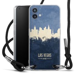 Carry Case Transparent Fabric black/silver