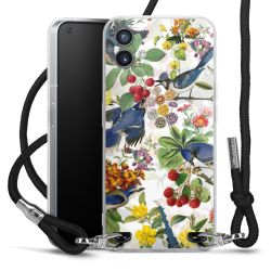 Carry Case Transparent Fabric black/silver