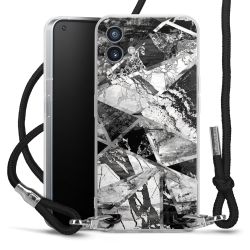 Carry Case Transparent Fabric black/silver