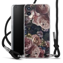 Carry Case Transparent Fabric black/silver