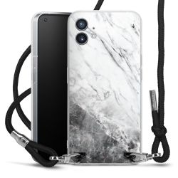 Carry Case Transparent Fabric black/silver