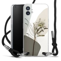 Carry Case Transparent Fabric black/silver