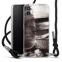 Carry Case Transparent Fabric black/silver