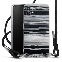 Carry Case Transparent Fabric black/silver