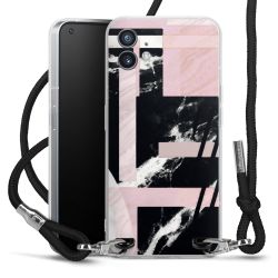 Carry Case Transparent Fabric black/silver