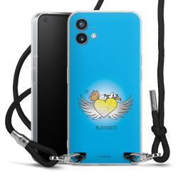 Carry Case Stoff schwarz/silber