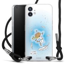 Carry Case Stoff schwarz/silber