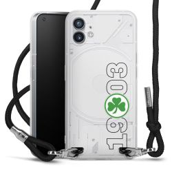 Carry Case Stoff schwarz/silber