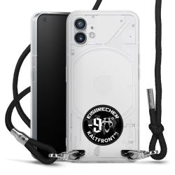 Carry Case Stoff schwarz/silber