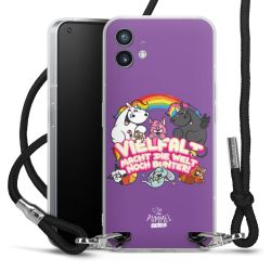 Carry Case Stoff schwarz/silber