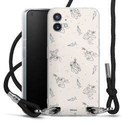 Carry Case Stoff schwarz/silber