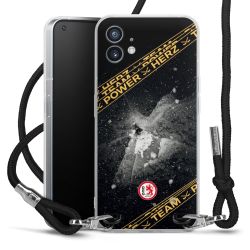 Carry Case Stoff schwarz/silber