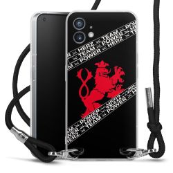 Carry Case Stoff schwarz/silber