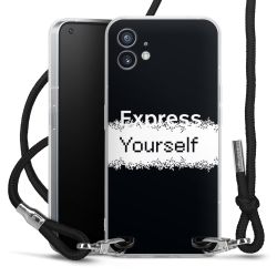 Carry Case Fabric black/silver