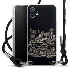 Carry Case Stoff schwarz/silber