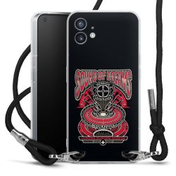 Carry Case Stoff schwarz/silber