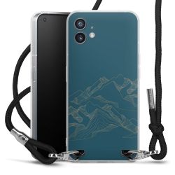 Carry Case Stoff schwarz/silber