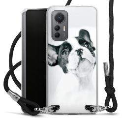 Carry Case Transparent Fabric black/silver