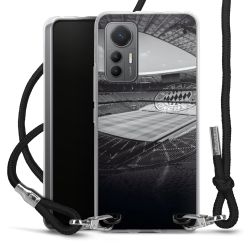 Carry Case Transparent Fabric black/silver