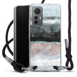 Carry Case Transparent Fabric black/silver