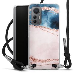 Carry Case Transparent Fabric black/silver