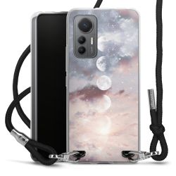 Carry Case Transparent Fabric black/silver