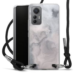 Carry Case Transparent Fabric black/silver