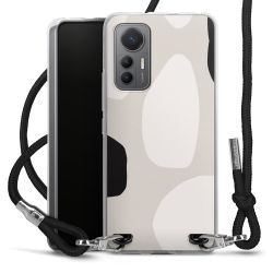 Carry Case Transparent Fabric black/silver