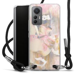 Carry Case Transparent Fabric black/silver