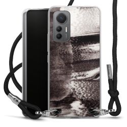 Carry Case Transparent Fabric black/silver