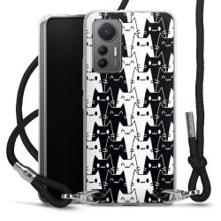 Carry Case Fabric black/silver