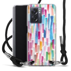 Carry Case Transparent Fabric black/silver