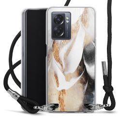 Carry Case Transparent Fabric black/silver