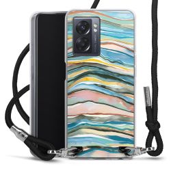 Carry Case Transparent Fabric black/silver