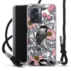 Carry Case Transparent Fabric black/silver