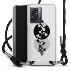 Carry Case Transparent Fabric black/silver