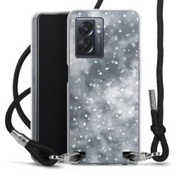 Carry Case Transparent Fabric black/silver