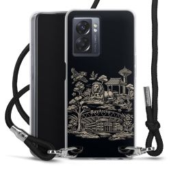 Carry Case Stoff schwarz/silber