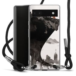 Carry Case Transparent Fabric black/silver