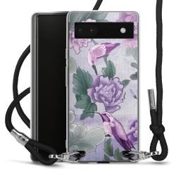 Carry Case Transparent Fabric black/silver