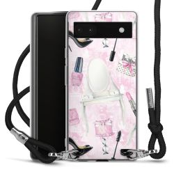 Carry Case Transparent Fabric black/silver