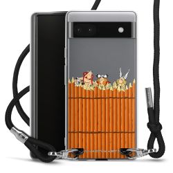 Carry Case Stoff schwarz/silber